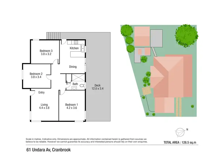 Floorplan of Homely house listing, 61 Undara Avenue, Cranbrook QLD 4814