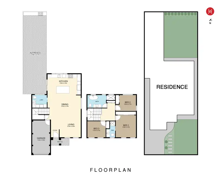 Floorplan of Homely house listing, 43 Brindabella Drive, Horningsea Park NSW 2171