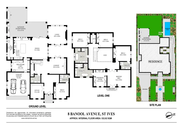 Floorplan of Homely house listing, 8 Banool Avenue, St Ives NSW 2075