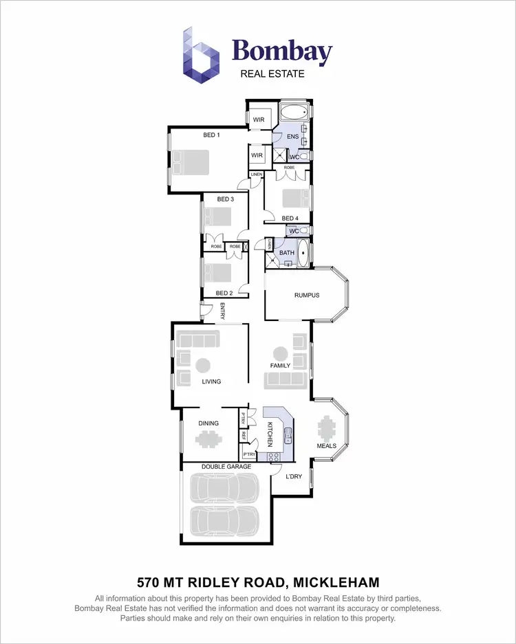 Floorplan of Homely house listing, 570 Mount Ridley Road, Mickleham VIC 3064