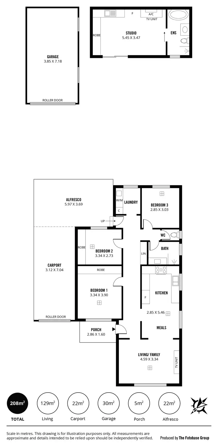 Floorplan of Homely house listing, 38A Second Avenue, Cheltenham SA 5014