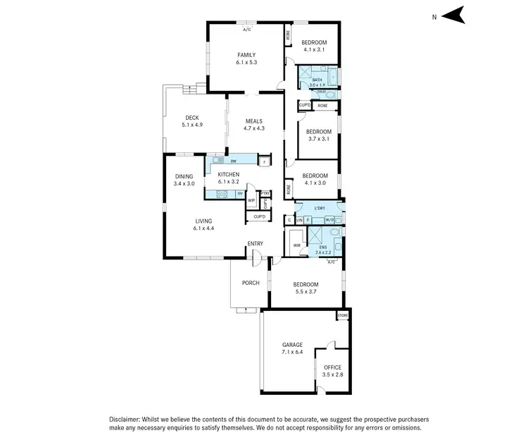 Floorplan of Homely house listing, 8 Larool Close, Doncaster East VIC 3109