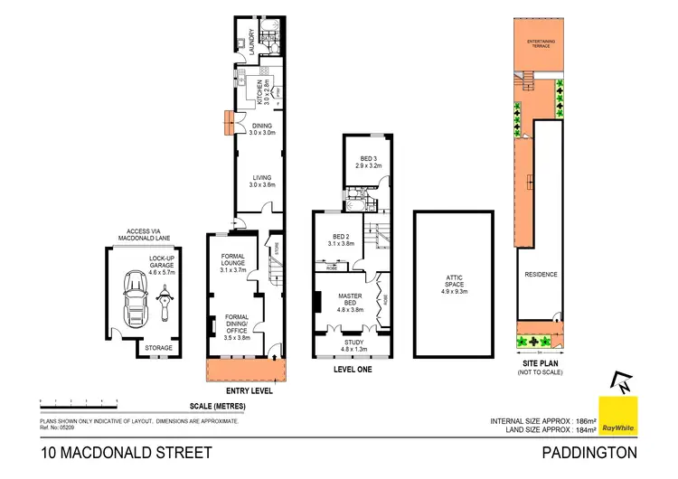 Floorplan of Homely house listing, 10 MacDonald Street, Paddington NSW 2021