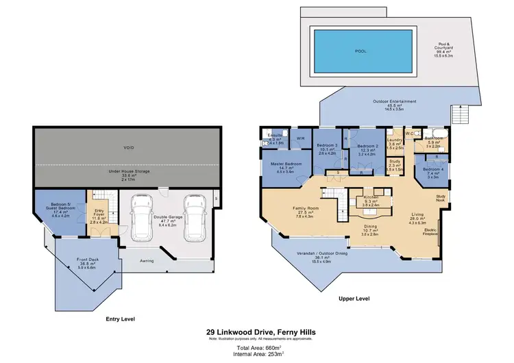 Floorplan of Homely house listing, 29 Linkwood Drive, Ferny Hills QLD 4055