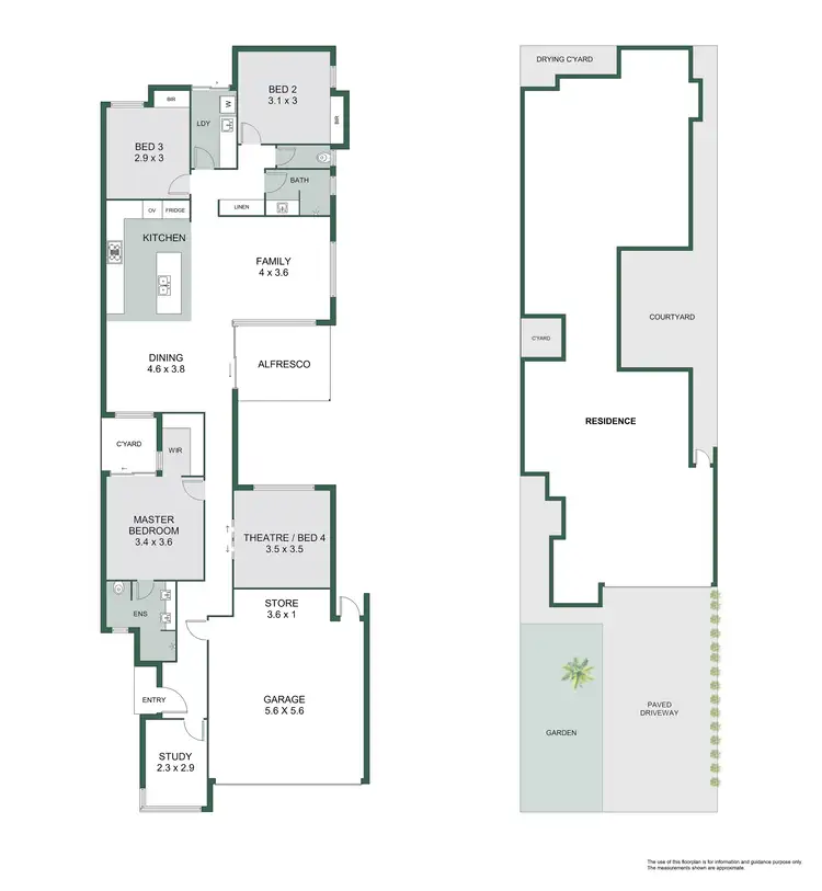 Floorplan of Homely house listing, 55C Raymond Street, Yokine WA 6060
