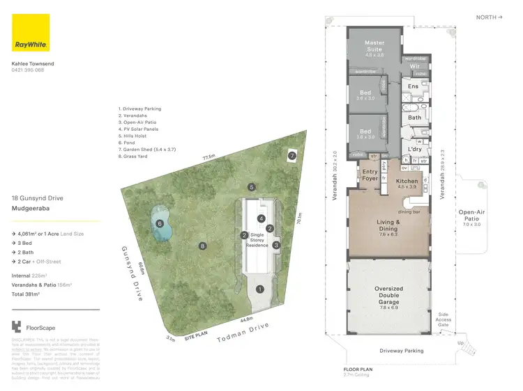 Floorplan of Homely rural property listing, 18 Gunsynd Drive, Mudgeeraba QLD 4213