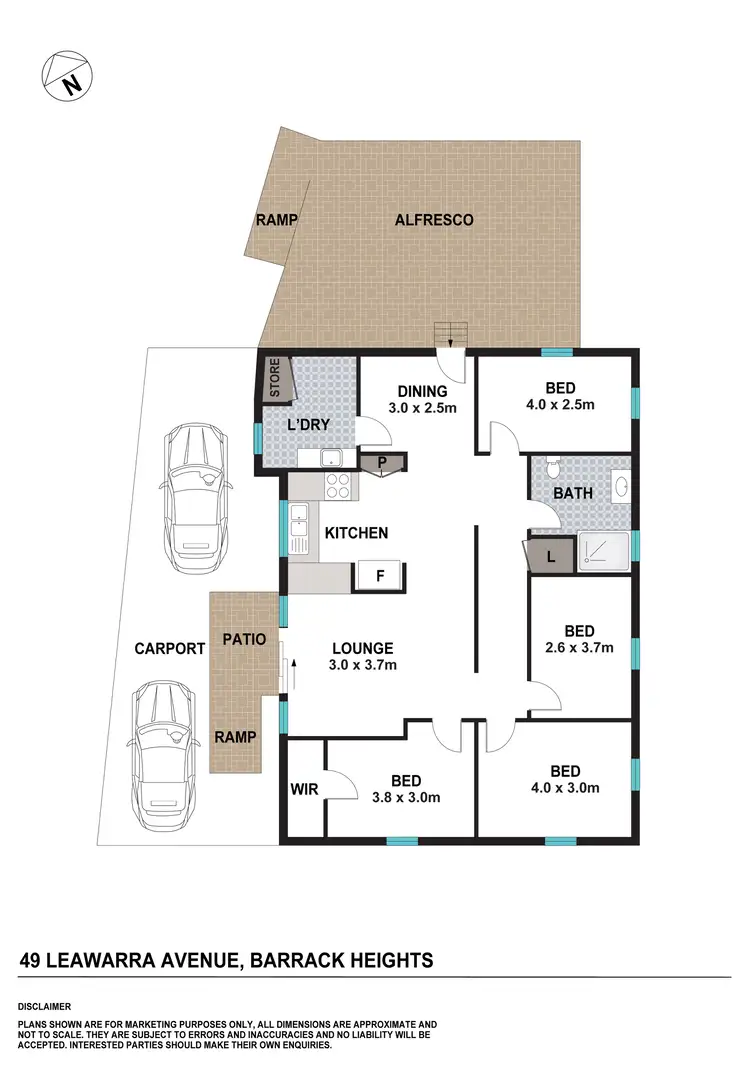 Floorplan of Homely house listing, 49 Leawarra Ave, Barrack Heights NSW 2528