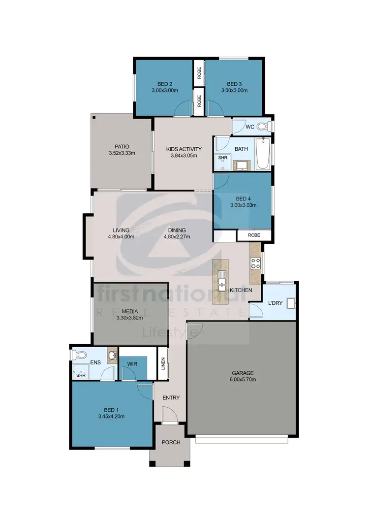 Floorplan of Homely house listing, 56 Kepplegrove Drive, Sippy Downs QLD 4556