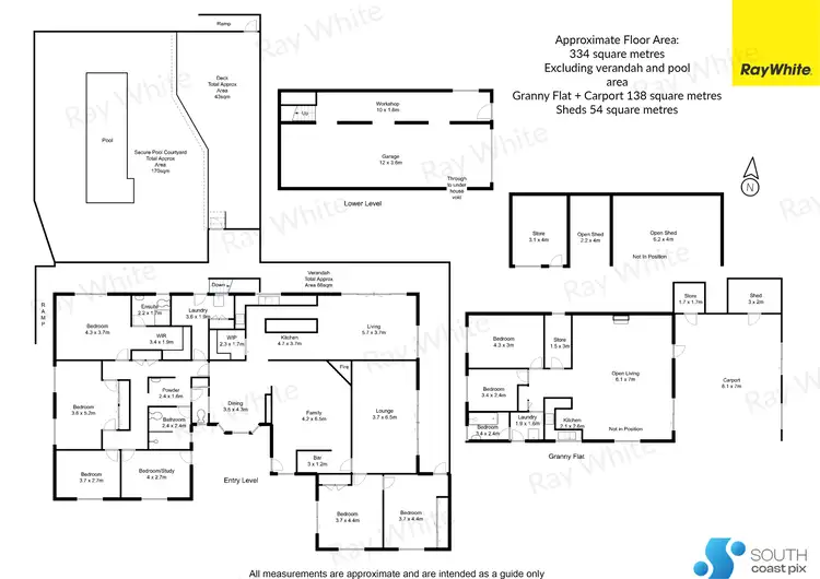 Floorplan of Homely rural property listing, 99A Yarragee Road, Moruya NSW 2537