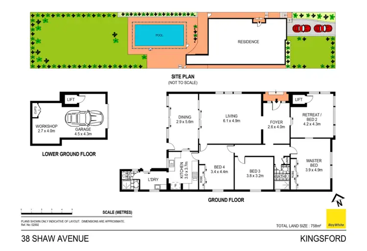 Floorplan of Homely house listing, 38 Shaw Avenue, Kingsford NSW 2032