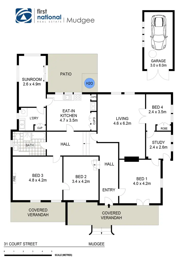 Floorplan of Homely house listing, 31 Court Street, Mudgee NSW 2850