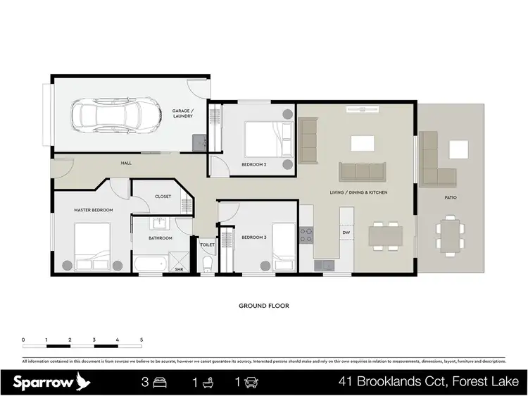 Floorplan of Homely house listing, 41 Brooklands Circuit, Forest Lake QLD 4078