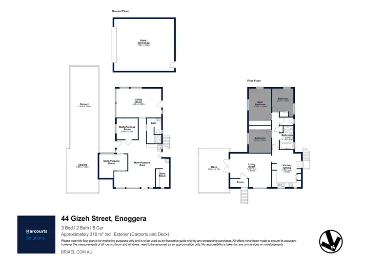 Floorplan of Homely house listing, 44 Gizeh Street, Enoggera QLD 4051
