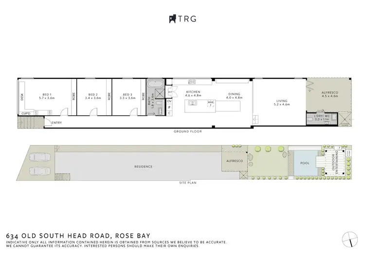 Floorplan of Homely house listing, 634 Old South Head Road, Rose Bay NSW 2029