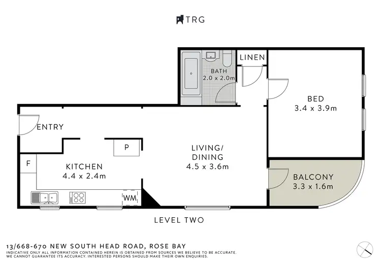 Floorplan of Homely apartment listing, 13/668-670 New South Head Road, Rose Bay NSW 2029