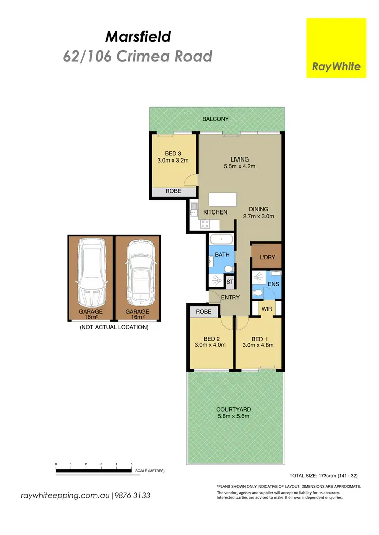 Floorplan of Homely apartment listing, 62/106 Crimea Road, Marsfield NSW 2122