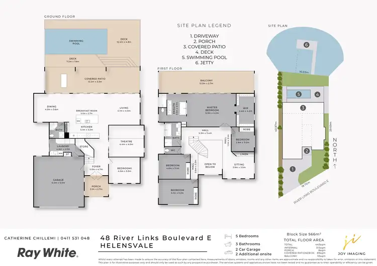 Floorplan of Homely house listing, 48 River Links Boulevard East, Helensvale QLD 4212