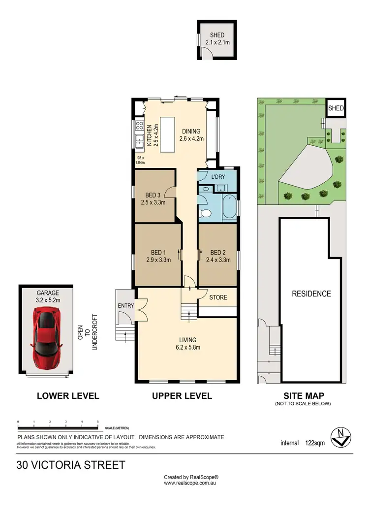 Floorplan of Homely house listing, 30 Victoria Street, Kelvin Grove QLD 4059