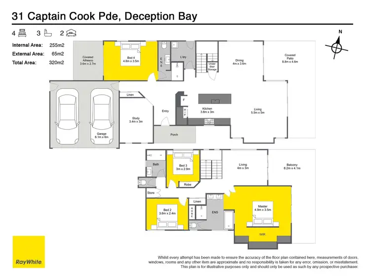 Floorplan of Homely house listing, 31 Captain Cook Parade, Deception Bay QLD 4508