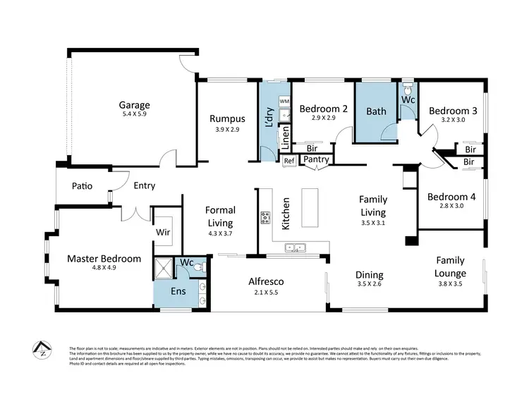 Floorplan of Homely house listing, 15 Ferriman Way, Truganina VIC 3029