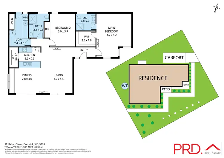 Floorplan of Homely house listing, 17 Haines Street, Creswick VIC 3363