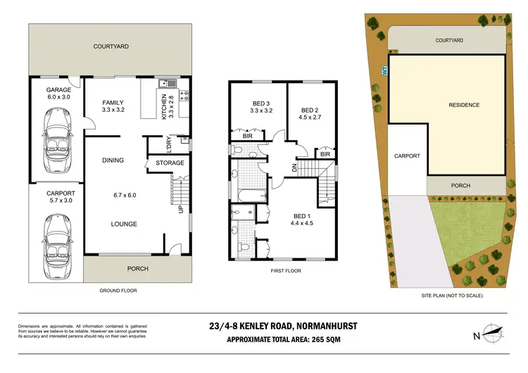 Floorplan of Homely townhouse listing, 23/4-8 Kenley Road, Normanhurst NSW 2076