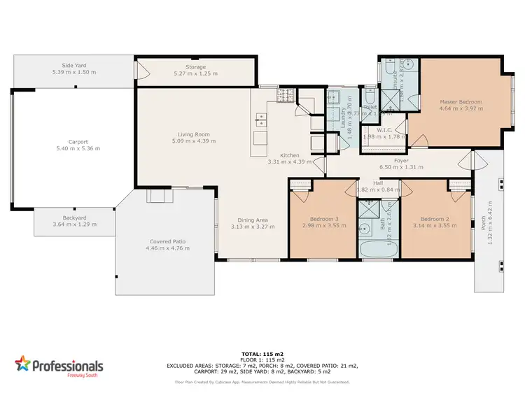 Floorplan of Homely house listing, 19 Lyndhurst Crescent, Wellard WA 6170