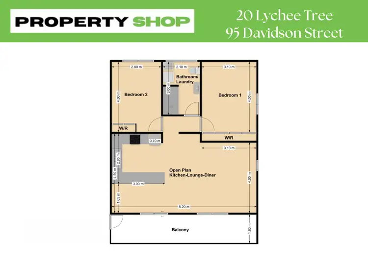 Floorplan of Homely apartment listing, 20/95 Davidson Street, Port Douglas QLD 4877