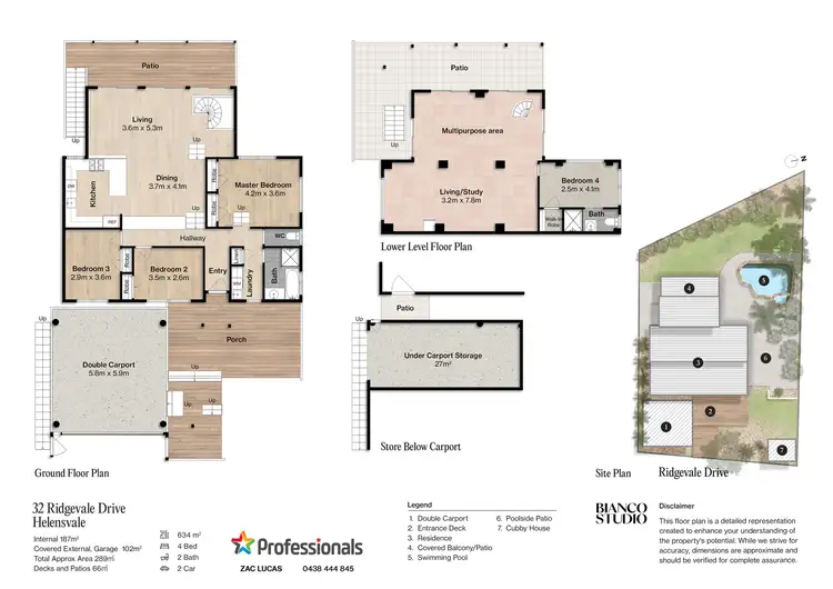 Floorplan of Homely house listing, 32 Ridgevale Drive, Helensvale QLD 4212