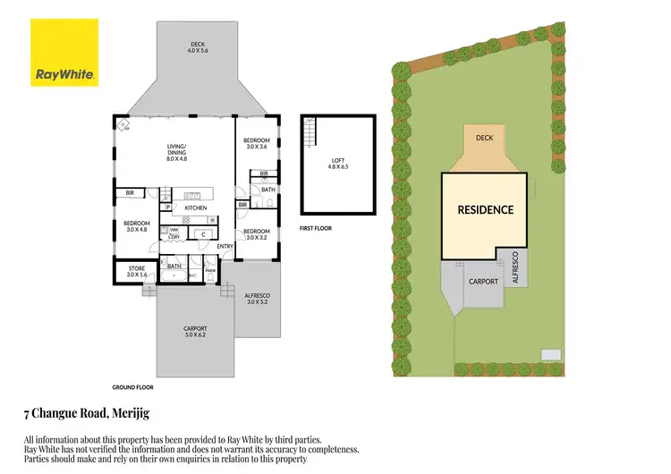 Floorplan of Homely house listing, 7 Changue Road, Merrijig VIC 3723