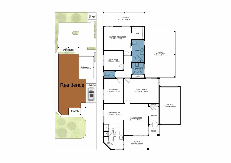 Floorplan of Homely house listing, 6B Raleigh Road, Sorrento WA 6020
