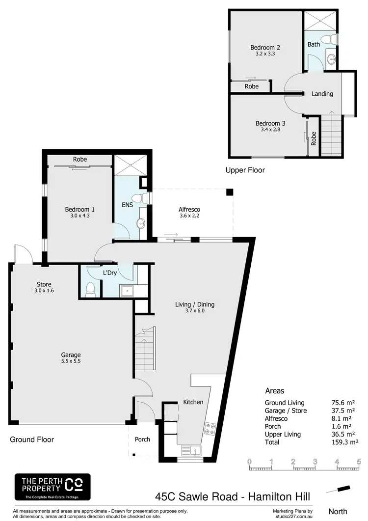 Floorplan of Homely house listing, 45C Sawle Road, Hamilton Hill WA 6163