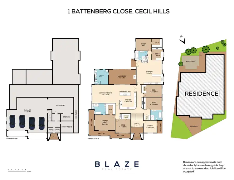 Floorplan of Homely house listing, 1 Battenberg Close, Cecil Hills NSW 2171