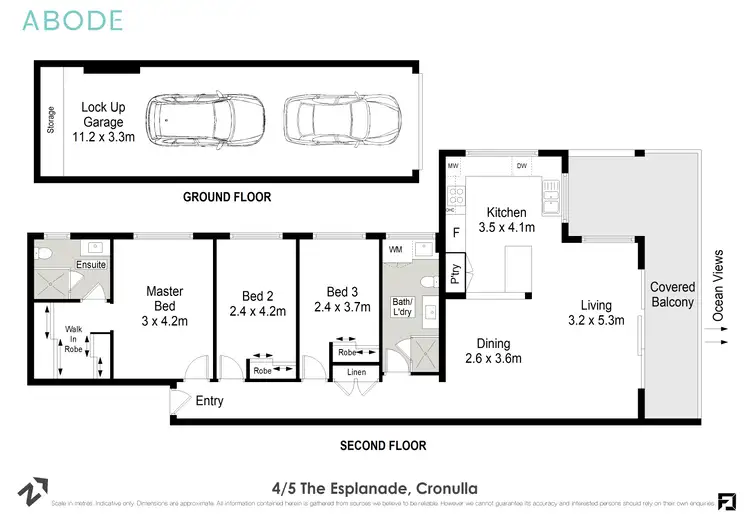 Floorplan of Homely apartment listing, 4/5-6 The Esplanade, Cronulla NSW 2230