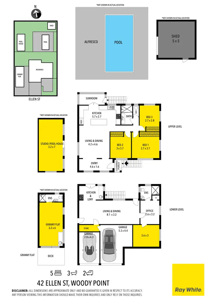 Floorplan of Homely house listing, 42 Ellen Street, Woody Point QLD 4019