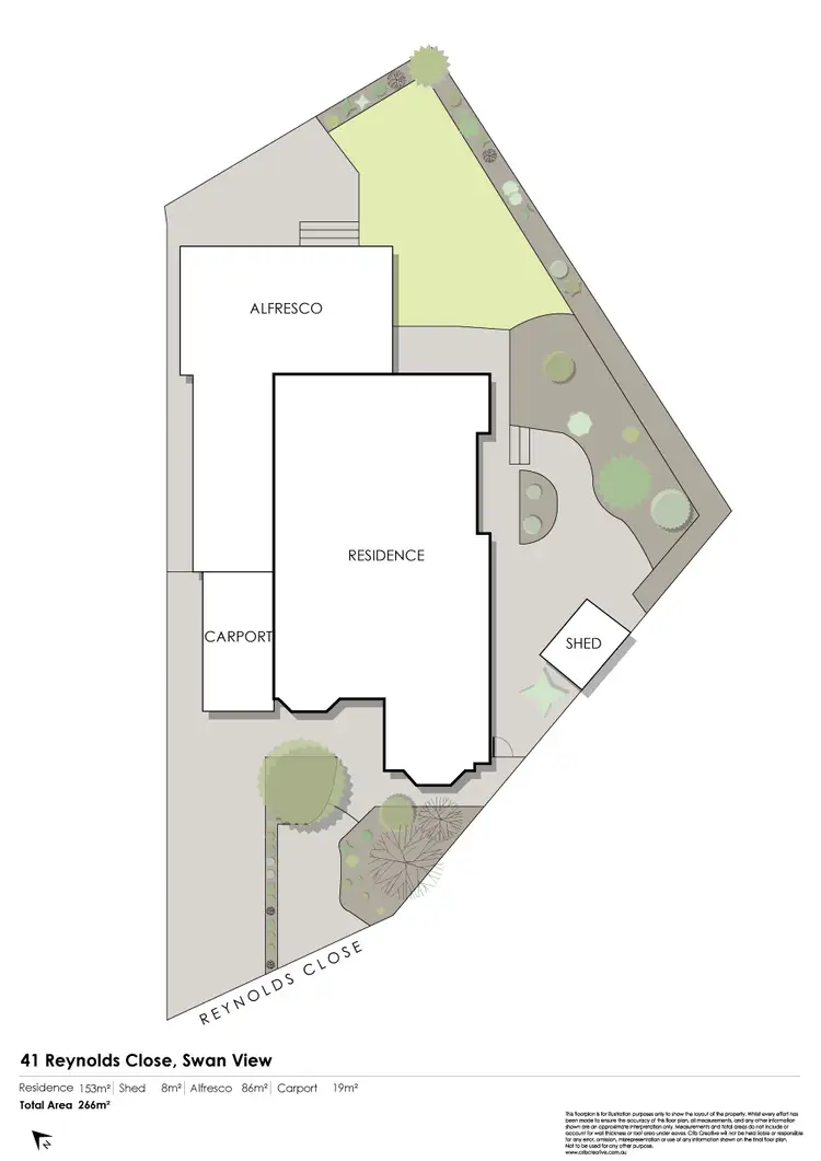 Floorplan of Homely house listing, 41 Reynolds Close, Swan View WA 6056