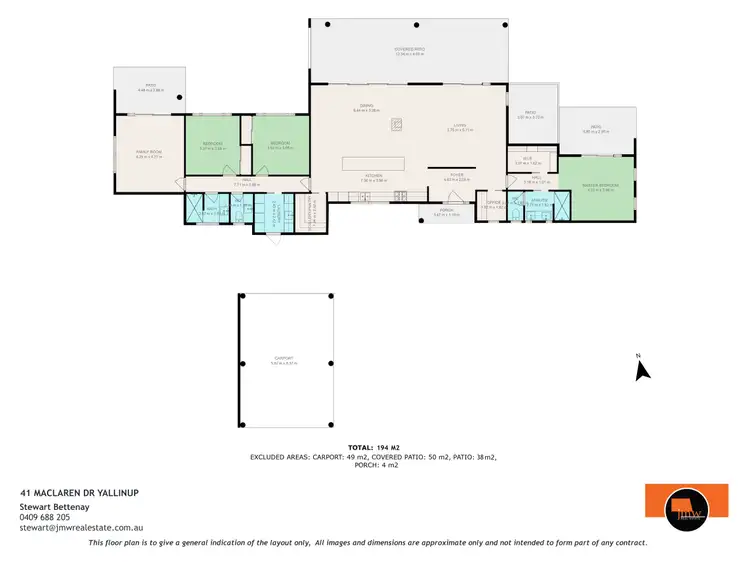 Floorplan of Homely house listing, 41 MacLaren Drive, Yallingup WA 6282