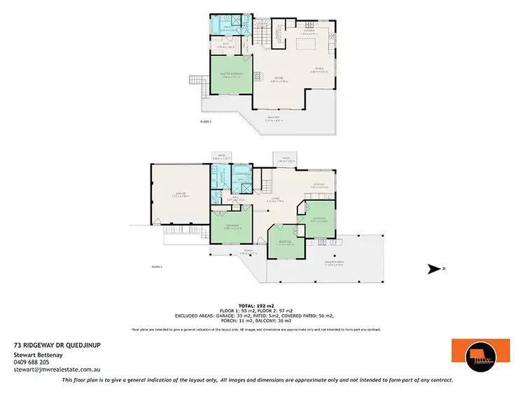 Floorplan of Homely house listing, 73 Ridgeway Drive, Quedjinup WA 6281