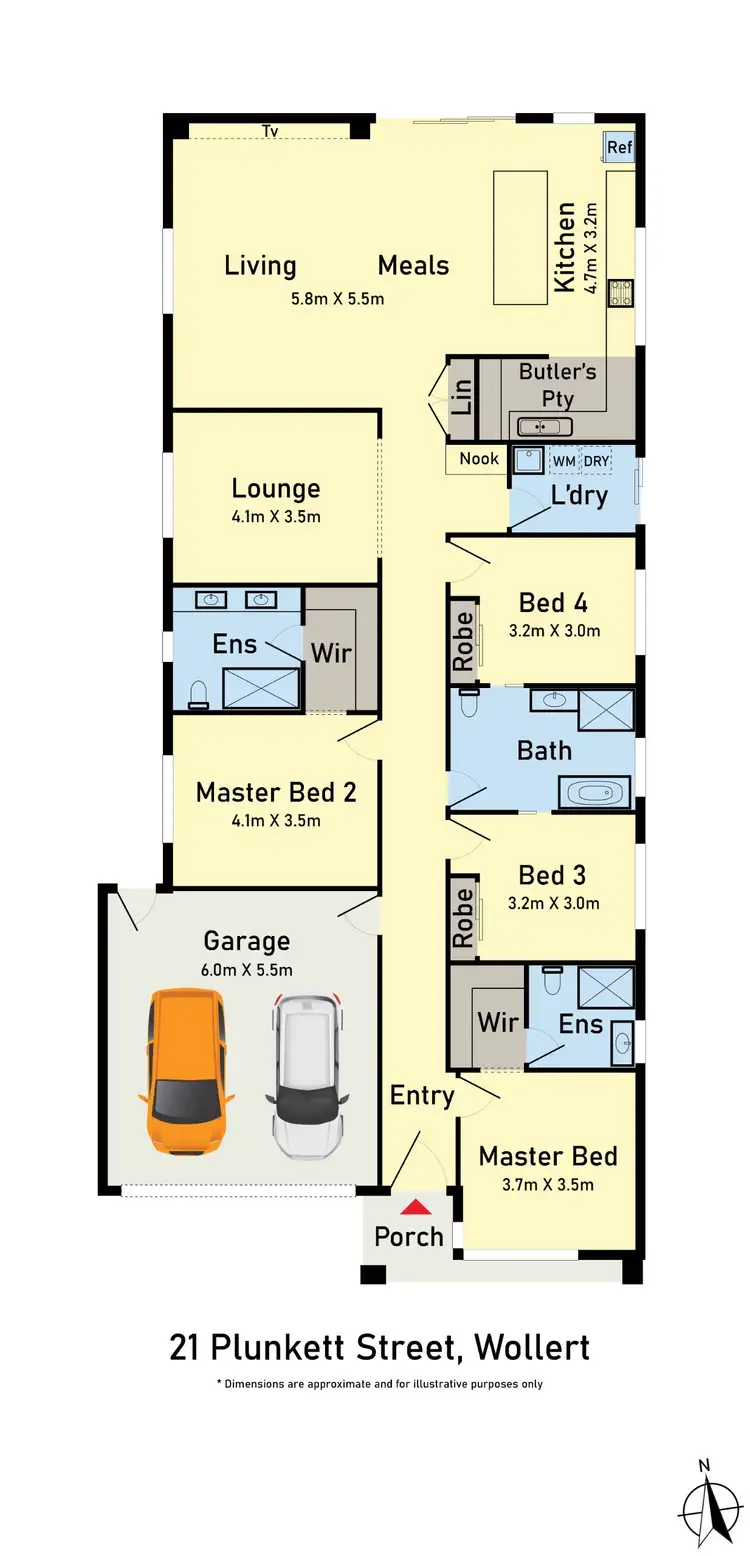 Floorplan of Homely house listing, Address available on request