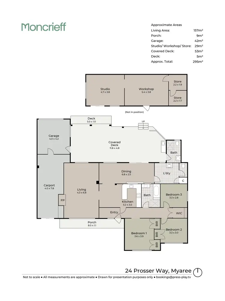 Floorplan of Homely house listing, 24 Prosser Way, Myaree WA 6154