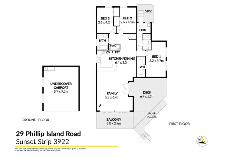 Floorplan of Homely house listing, 29 Phillip Island Road, Sunset Strip VIC 3922