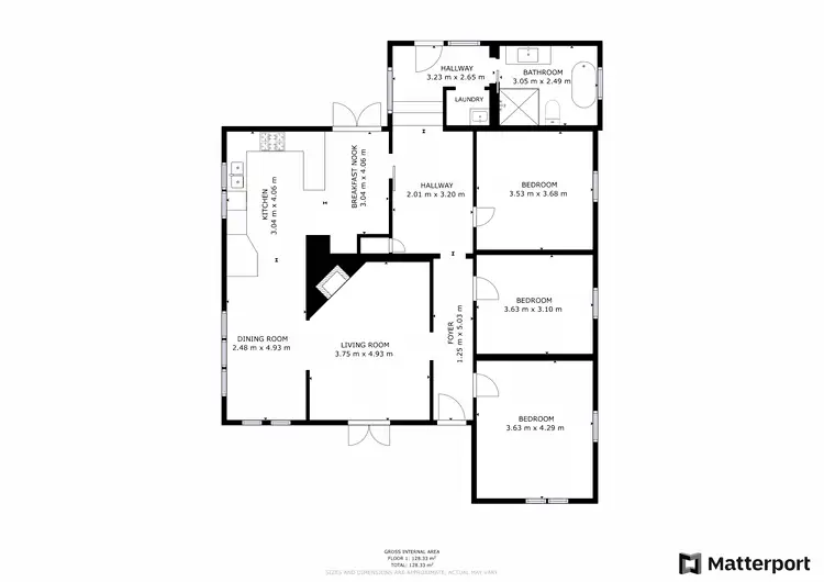 Floorplan of Homely house listing, 20 Lawson Road, Temora NSW 2666