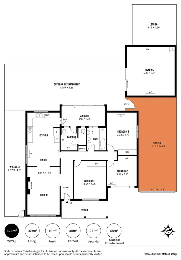 Floorplan of Homely house listing, 93 East Avenue, Clarence Park SA 5034