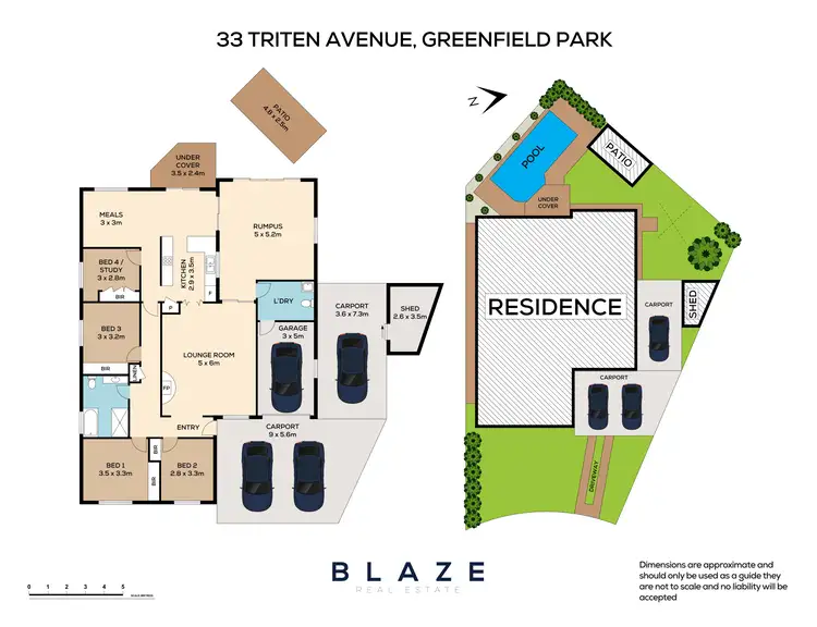 Floorplan of Homely house listing, 33 Triten Avenue, Greenfield Park NSW 2176