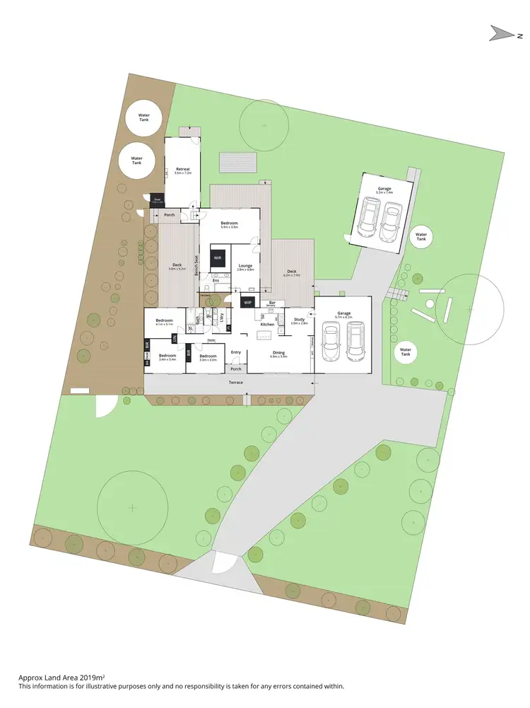 Floorplan of Homely house listing, 222 Andersons Road, Barrabool VIC 3221