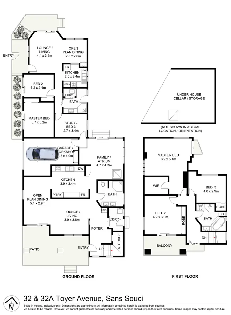 Floorplan of Homely house listing, 32 Toyer Avenue, Sans Souci NSW 2219