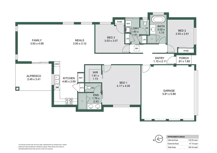 Floorplan of Homely house listing, 12 Nordend Road, Lakelands WA 6180