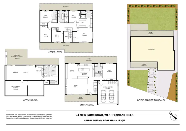 Floorplan of Homely house listing, 24 New Farm Road, West Pennant Hills NSW 2125