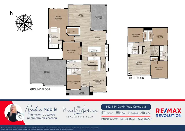 Floorplan of Homely house listing, 142-144 Gavin Way, Cornubia QLD 4130