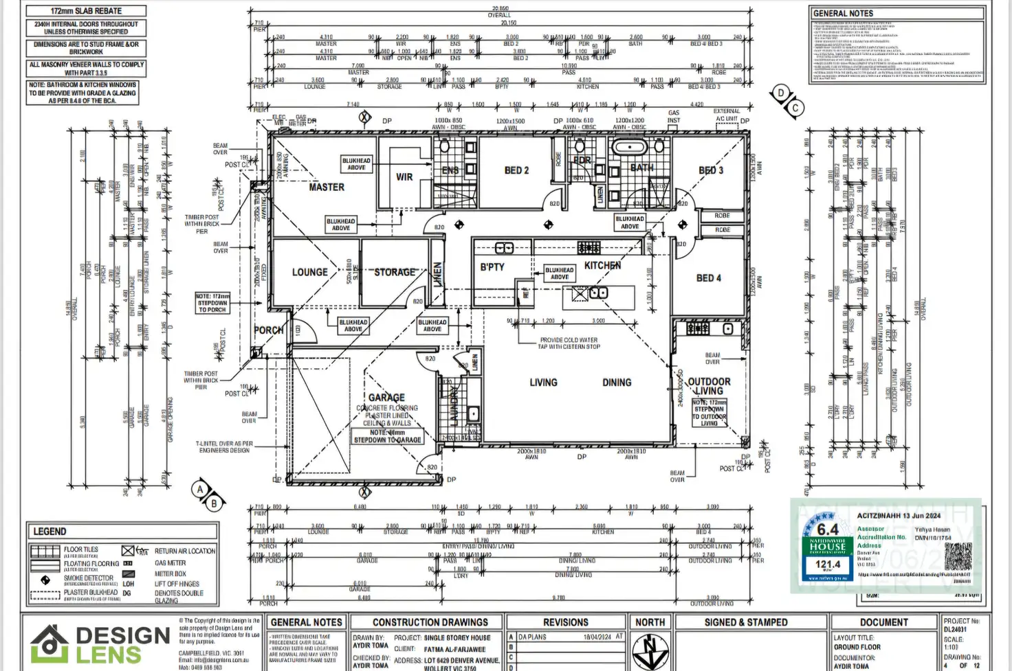 Floorplan of Homely house listing, 17 Denver Street, Wollert VIC 3750